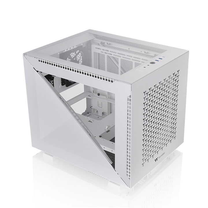 Vỏ case Thermaltake Divider 200 TG Air Snow Hàng chính hãng