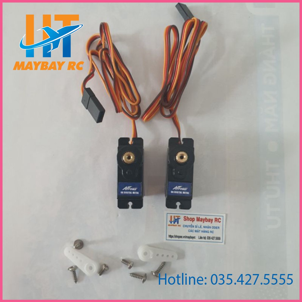 Đông cơ lái Servo Arrows 9g Digital Metal nhông đồng + nhựa