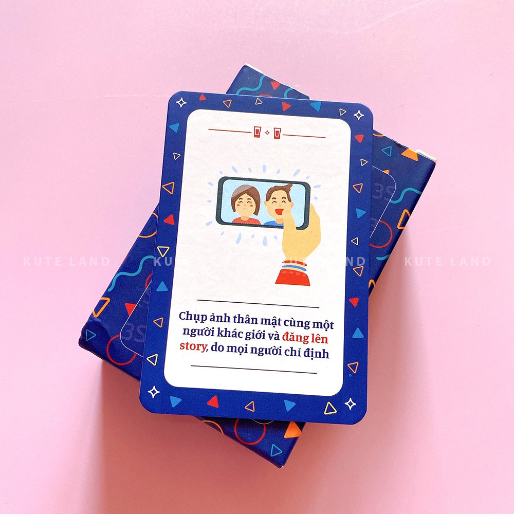 Bộ Bài Drinking Game Say Sưa 78 Lá Bài Trò Chơi Giải Trí Cùng Đám Bạn Trên Bàn Tiệc Vui Nhộn TB-SSUARE