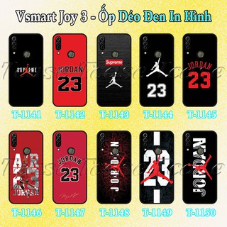 Ốp lưng Vsmart Joy 3 dẻo đen in hình Jordan
