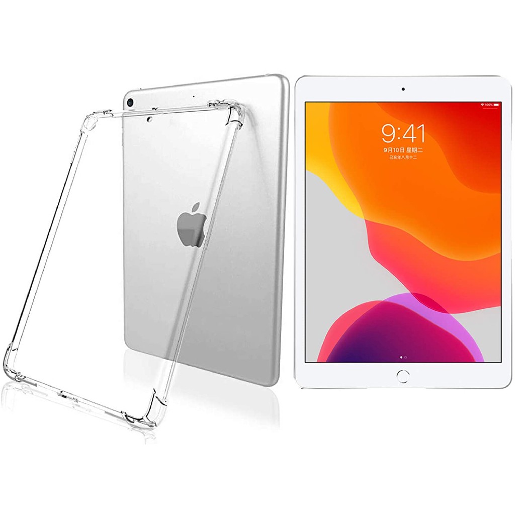 [Bán chạy] Ốp lưng dẻo silicon trong suốt cho Ipad mini 123/ Ipad mini 4/ Ipad Air/ Ipad Air 2/ Ipad 234