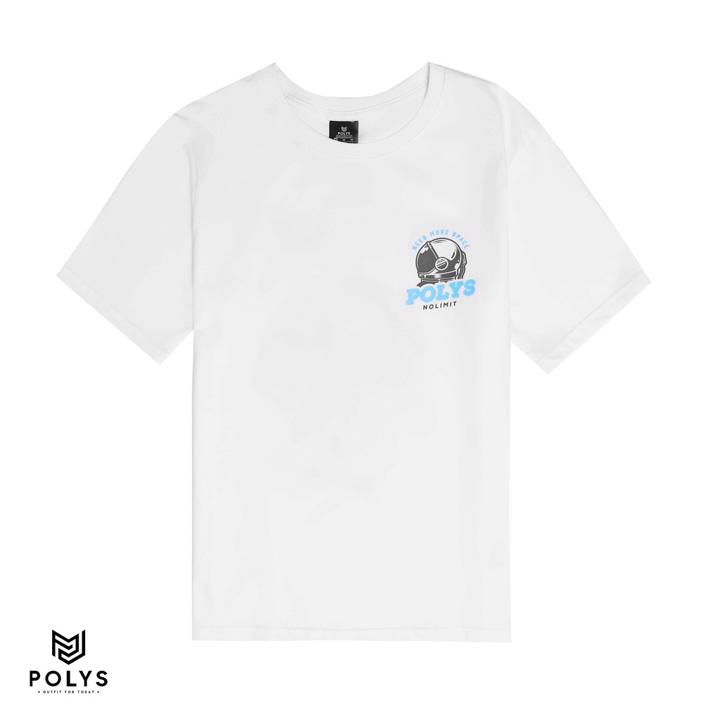 Áo Thun Tay Ngắn In Hình UNIVERSE  - POLYS | Thun Cotton, Dày Dặn, Thoáng Mát, Thấm Hút, Không Phai Màu Bong Tróc