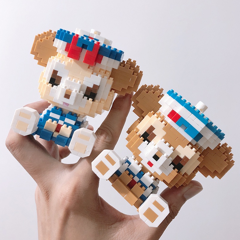 Disney Mô Hình Lắp Ráp 3D Hình Chuột Mickey Minnie Cho Bé