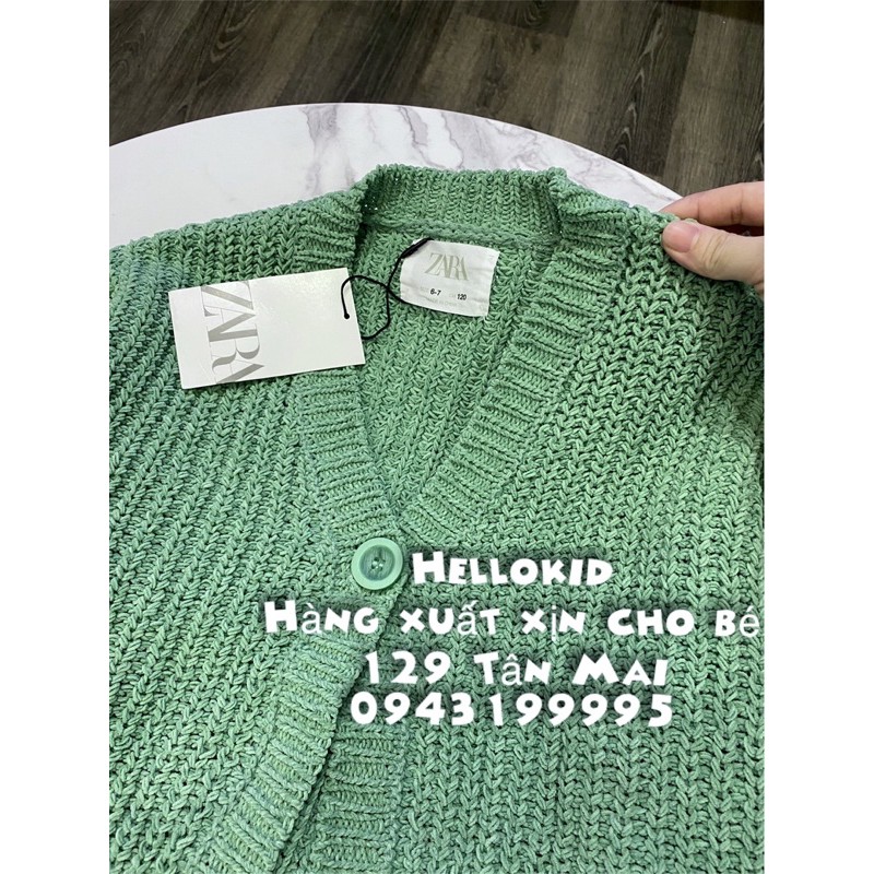 cardigan xanh cài cúc