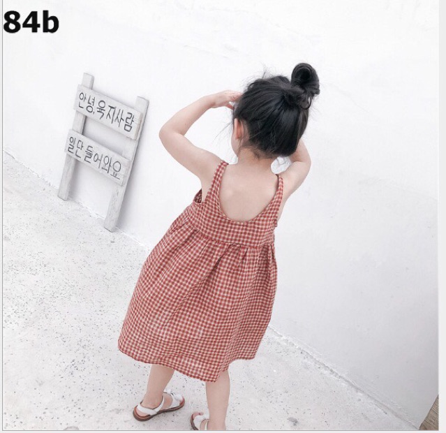 Váy xuất hàn bé gái