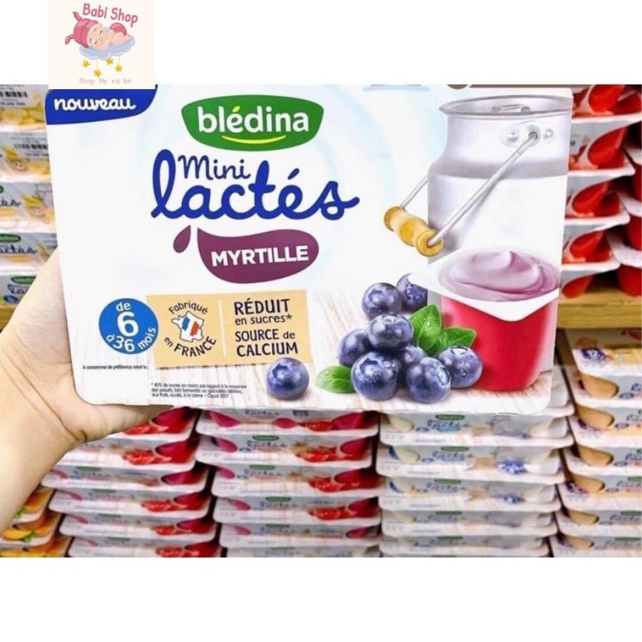 Sữa chua nguội ăn dặm sữa chua Bledina Pháp cho bé từ 6 tháng
