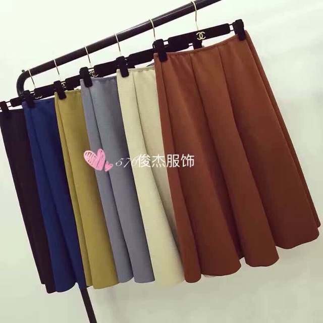 Chân váy dài vintage
