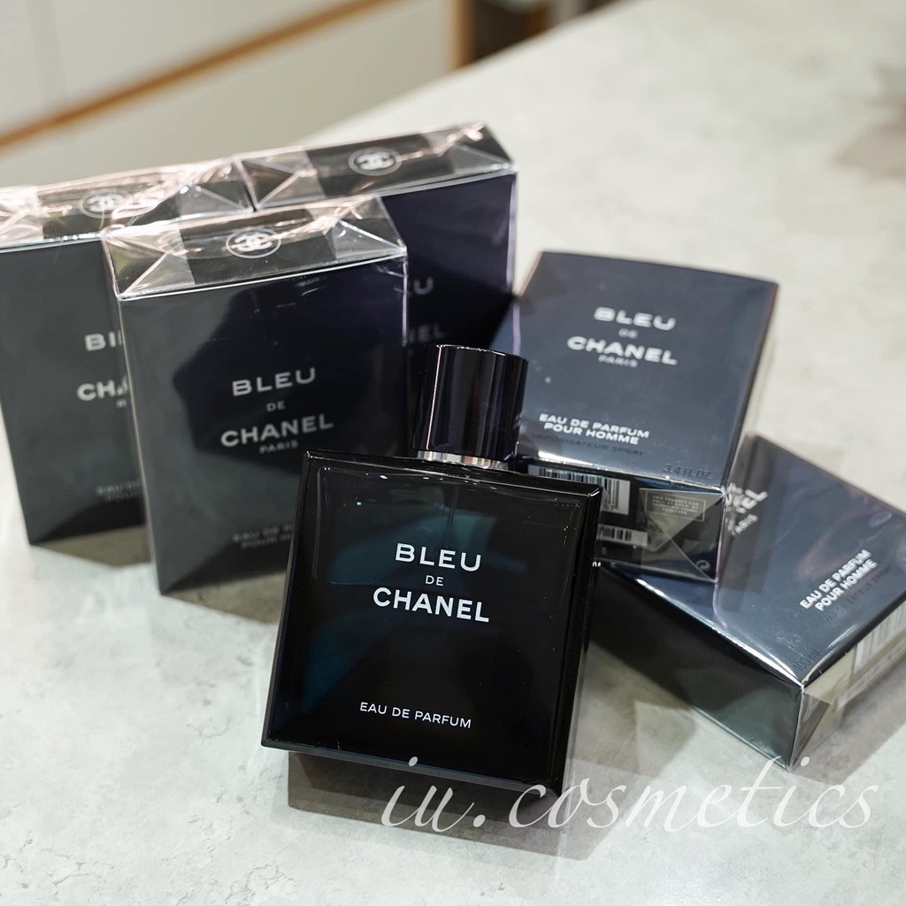Nước hoa nam Bleu De EDP 100ml - Dầu thơm gỗ tuyết tùng nam tính, cuốn hút - iu.cosmetics