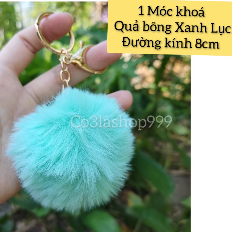 Móc khoá quả bông hàng Khuyến mãi từ lipice (1 cái) gắn balo,túi xách siêu đẹp