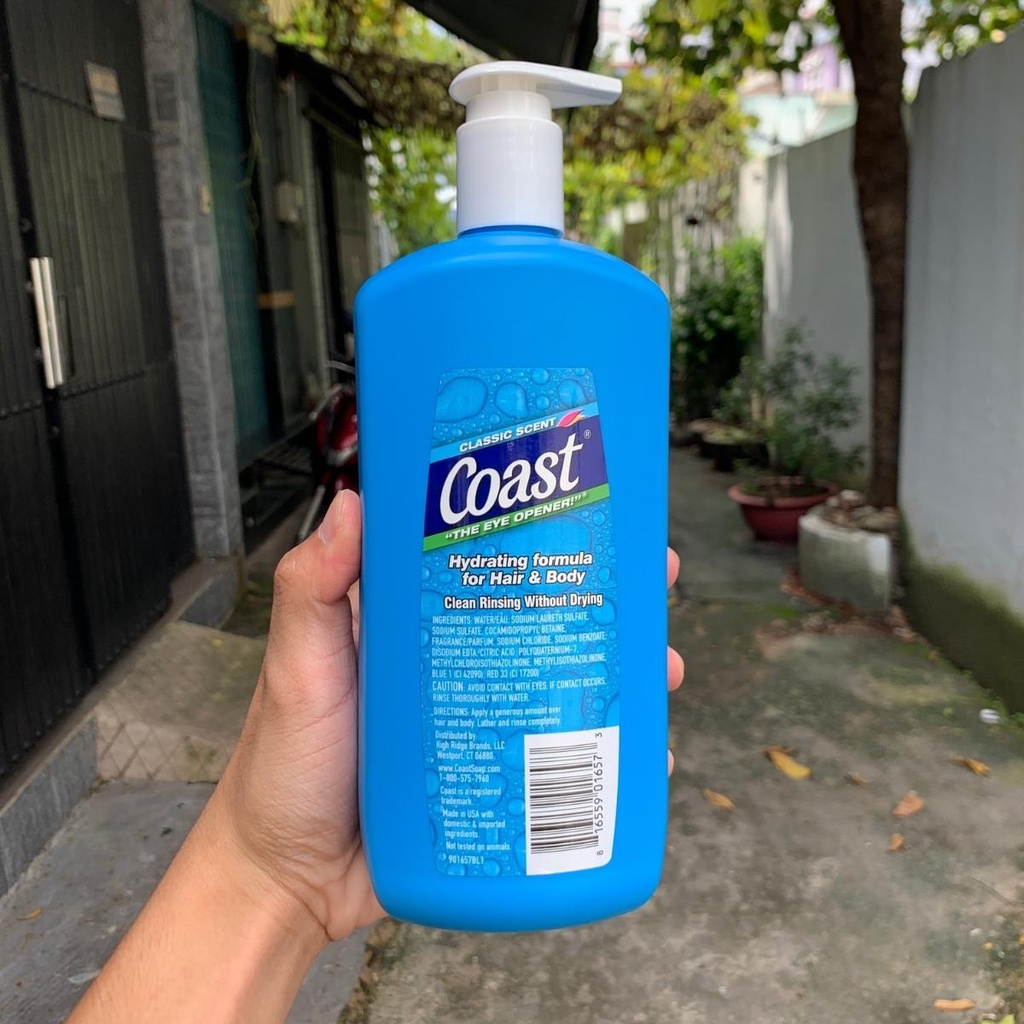Sữa tắm Coast Classic Scent 946ml Mỹ - Hàng nhập khẩu