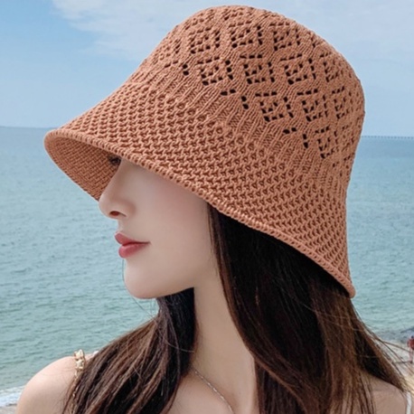 Mũ bucket nữ thời trang, nón vành nhỏ phong cách Hàn mới