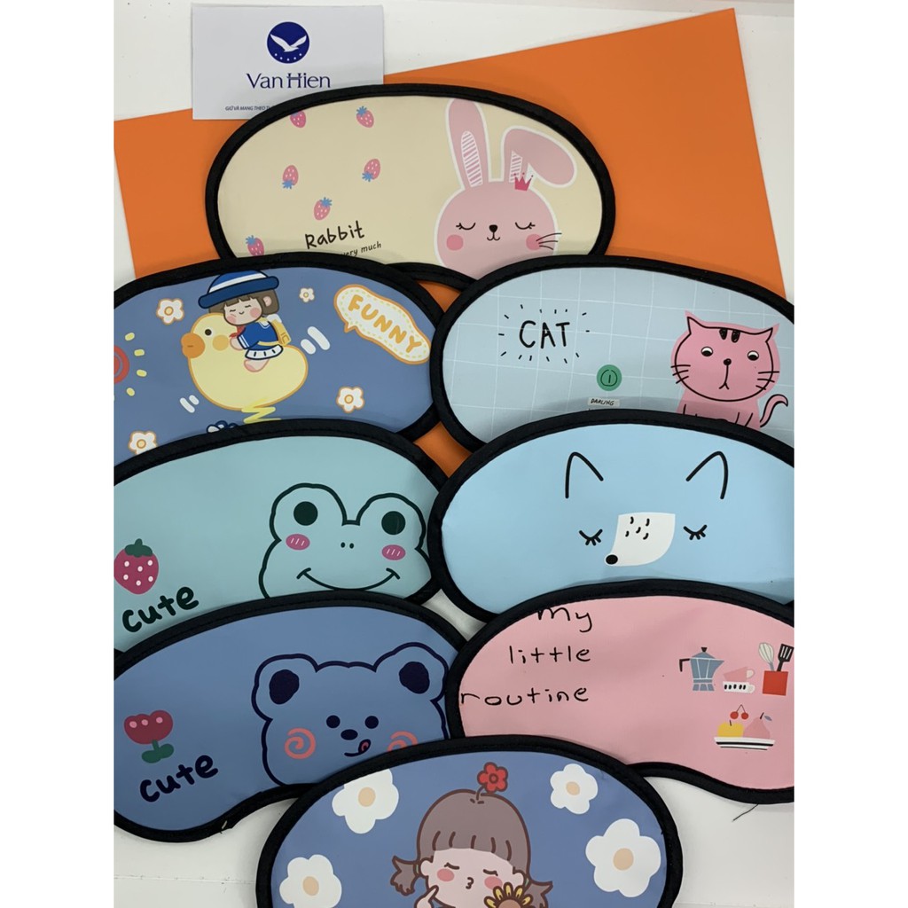 Bịt mắt ngủ nước mùa hè nhiều hình dễ thương chống mỏi mắt | BigBuy360 - bigbuy360.vn