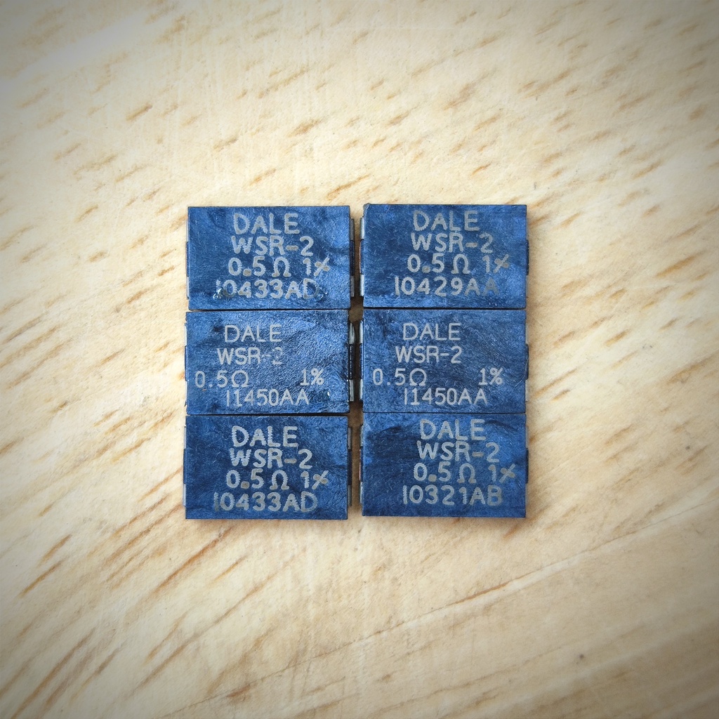 Trở vishay Dale WSR-2 0.5R