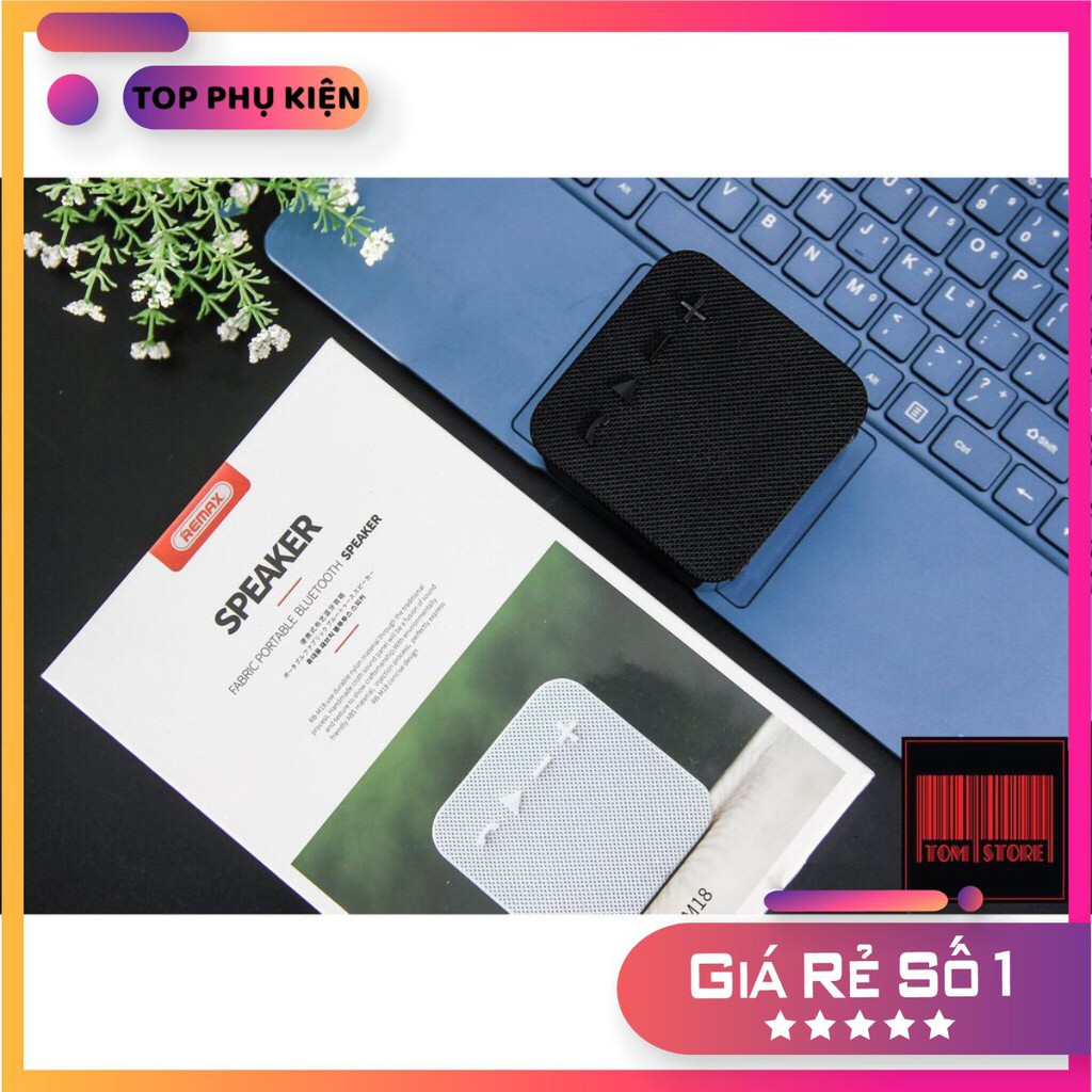 Loa Bluetooth nhỏ gọn Remax RB-M18 - Công nghệ Bluetooth V4.2 -Bảo Hành 12 tháng Giá rẻ nhất shopee 2020