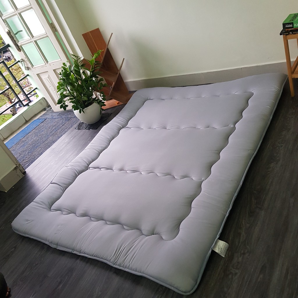 Nệm bông trải sàn gấp gọn có thể mang đi du lịch 1mx2m, 1m2x2m , 1m4x2m, 1m6x2m