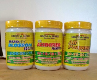 Phân bón lá Grow More 6-30-30+TE 100g