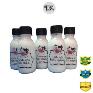Ủ sữa non kích trắng con bò loại 100ml , sữa kích trắng, tắm trắng, dưỡng da  trắng hồng