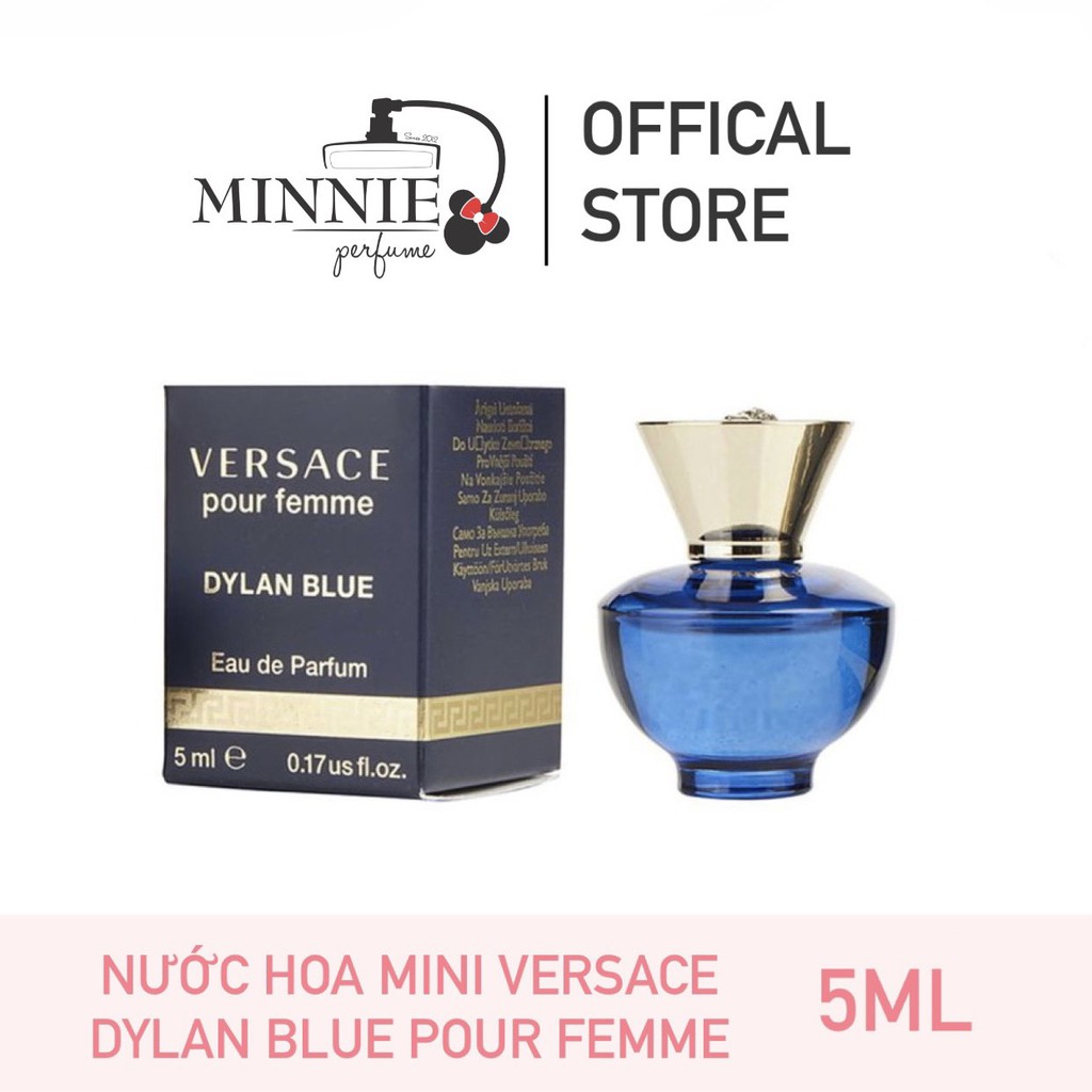 [BILL PHÁP] Nước Hoa Mini Nữ Versace Dylan Blue Pour Femme 5ml