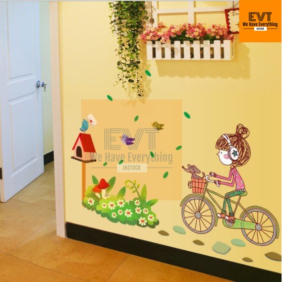 [3 đời bán lỗ] Giấy dán tường - Decal dán tường tranh động vật cho bé, siêu dễ thương