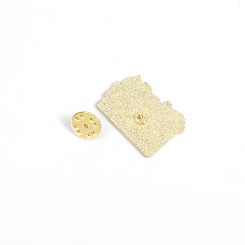 Ghim cài áo QIHE JEWELRY hình đĩa than/ băng cát xét/ máy nghe nhạc tráng men dùng làm quà tặng cho bạn bè