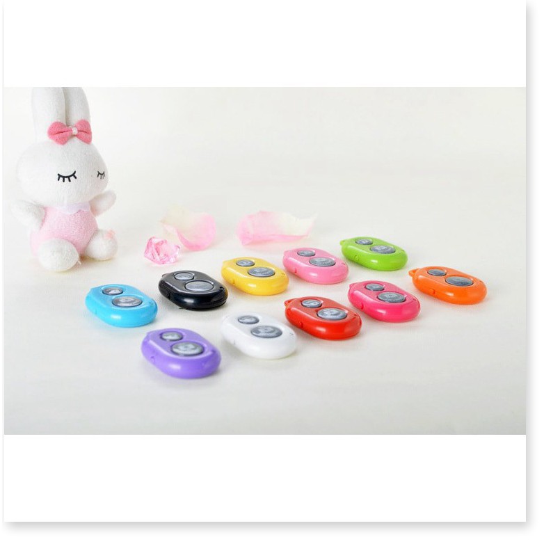 Remote Shutter nút bấm bluetooth điều khiển từ xa chụp ảnh tự động cho smartphone Iphone Ipad