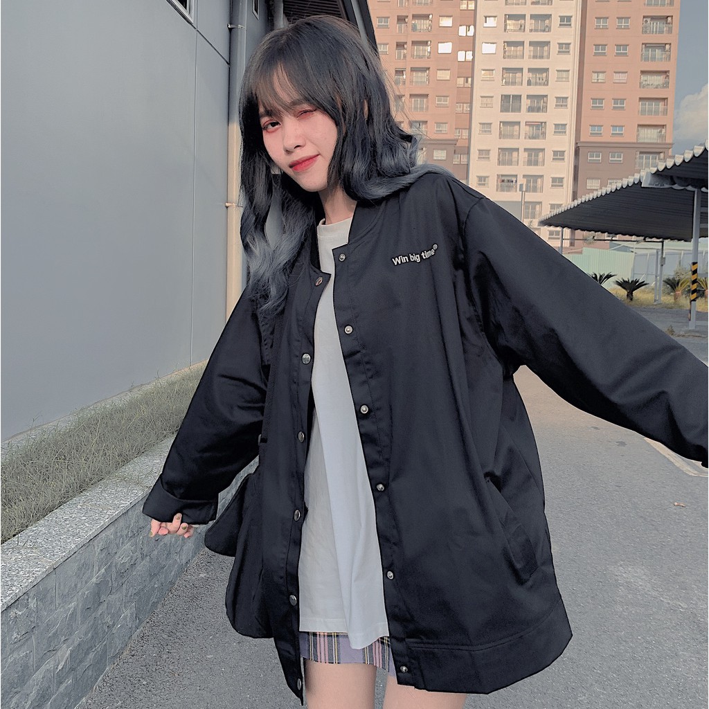 Áo khoác jacket kaki WIN ulzzang (ẢNH THẬT) | BigBuy360 - bigbuy360.vn