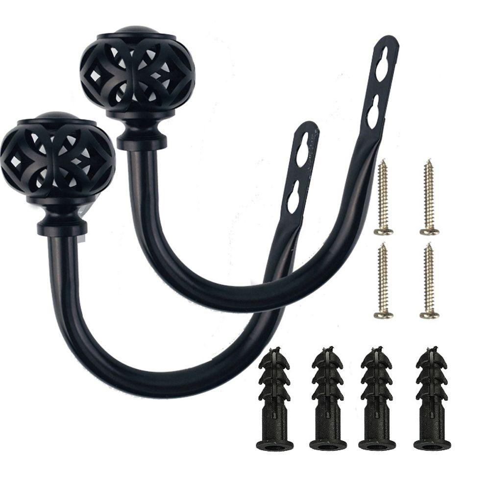 1 Cặp Móc Treo Rèm Cửa Hình Lồng Đèn Gắn Tường