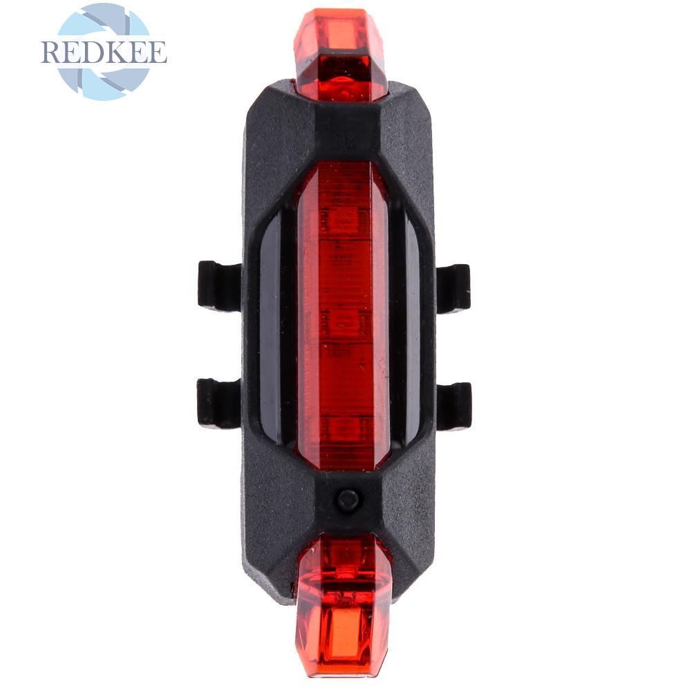 Đèn Led Cảnh Báo Gắn Đuôi Xe Đạp Sạc Usb Chống Thấm Nước