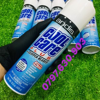 Chai xịt mát lưỡi Tông đơ Andis Cool Care 5 in 1 .