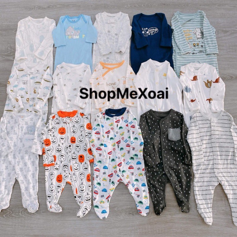 [Size Newborn] Body sleep, bodysuit cho bé sơ sinh (3-5kg)