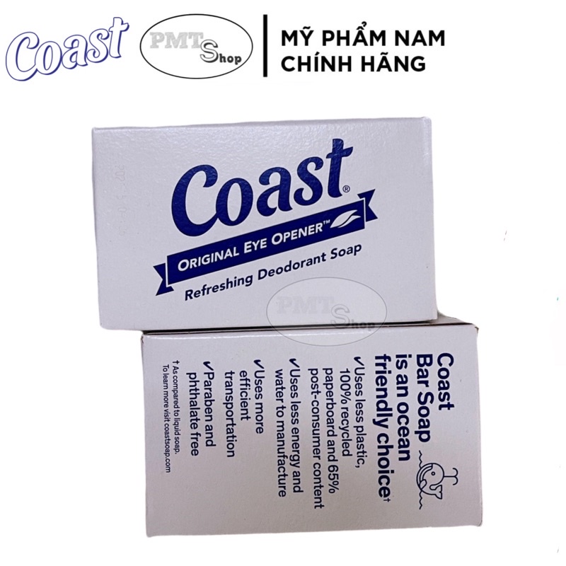 Combo 8 cục xà phòng Coast Classic Scent Refreshing Deodorant Soap 113g x 8 - Mỹ