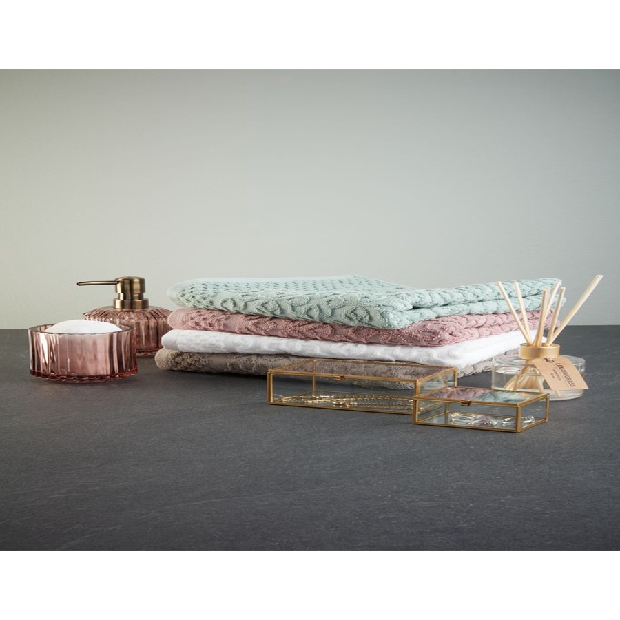 Bình xịt xà phòng | JYSK Ludvika | thủy tinh/abs | hồng | DK9xC14cm