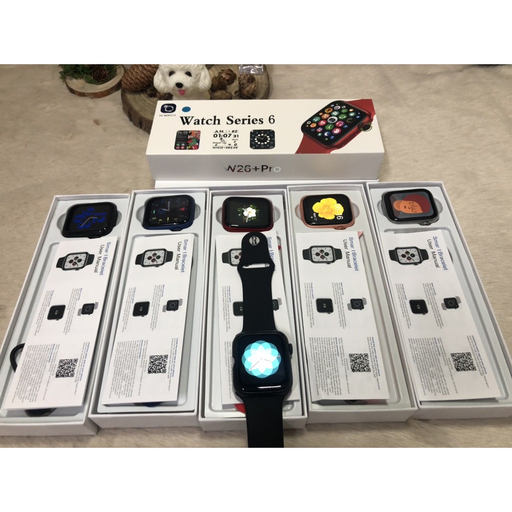 Đồng Hồ Thông Minh ⭐FREE SHIP⭐ Đồng Hồ Thông Minh Watch 6 Plus Series 6 Bản Nâng Cấp, Nghe Gọi Trực Tiếp Qua Bluetooth