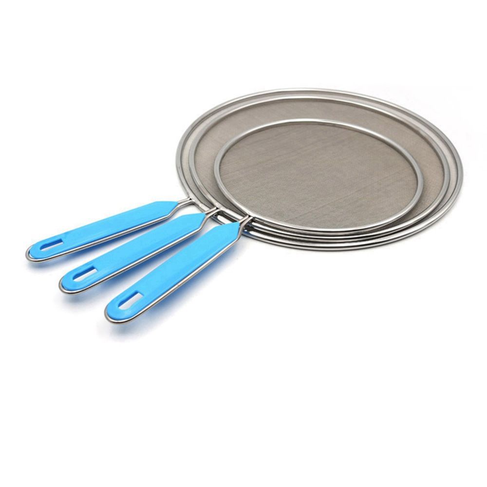 Epoch Nắp Đậy Nồi Bằng Thép Không Gỉ 29cm Chống Văng Dầu Tiện Dụng Cho Nhà Bếp Ốp