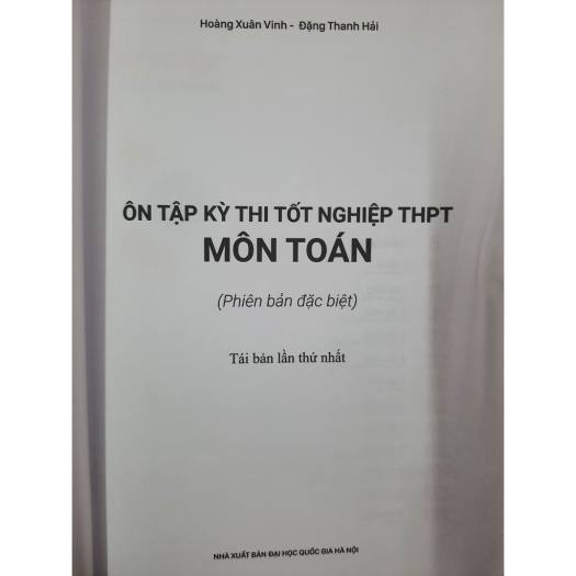 Sách Ôn tập kỳ thi tốt nghiệp THPT môn Toán  - QANDA