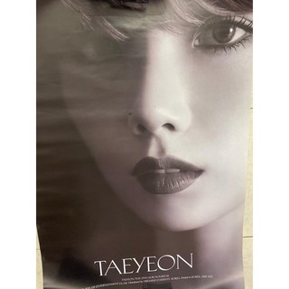 Poster Purpose Taeyeon đen Regular *Chính Hãng* (kèm ống tube)