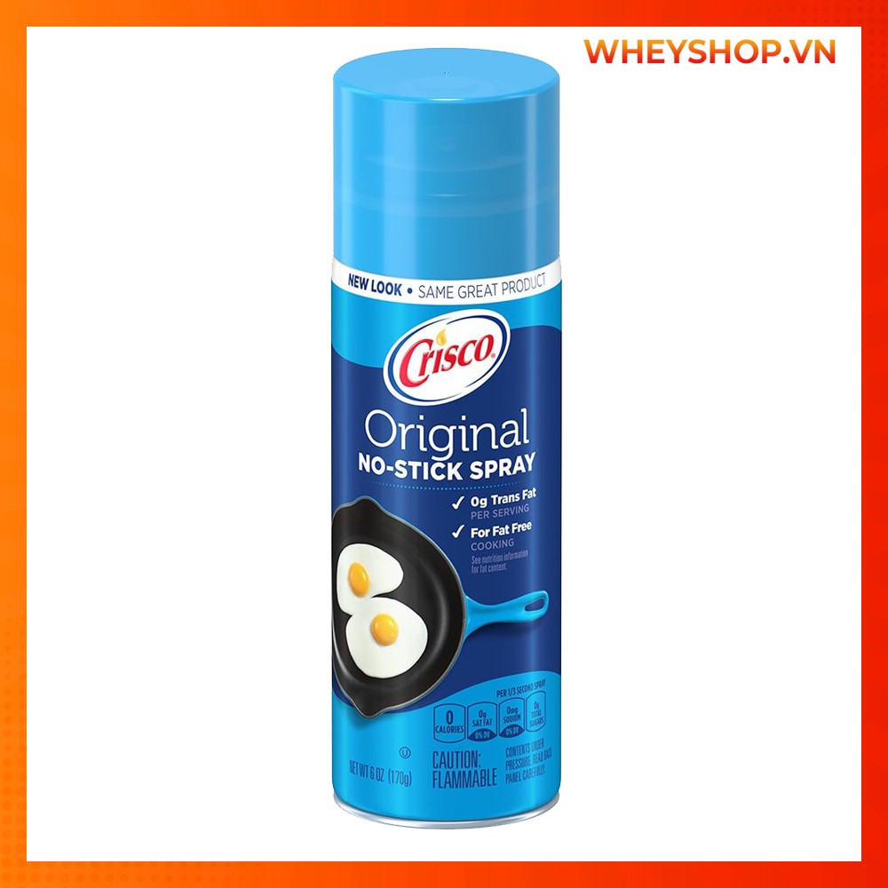 [ 575 - 1200 Lần Sử Dụng ] Dầu Xịt Ăn Kiêng 0 Calories Crisco và PAM - Hỗ Trợ Giảm Cân Giảm Mỡ | BigBuy360 - bigbuy360.vn