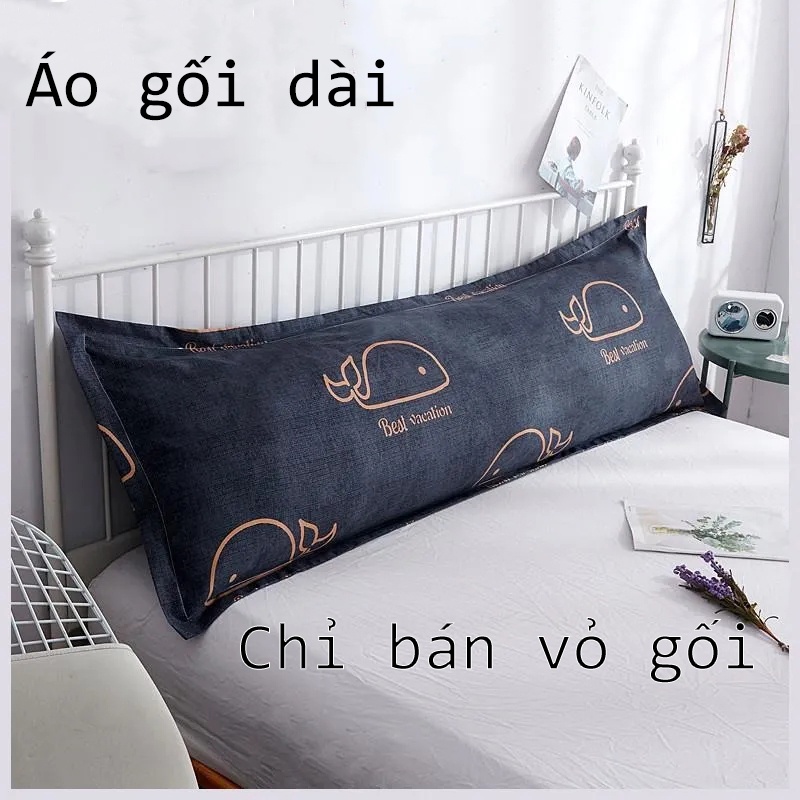 Áo gối dài đôi 1,2m, 1,5m, 1,8m áo gối đơn dài thay thế