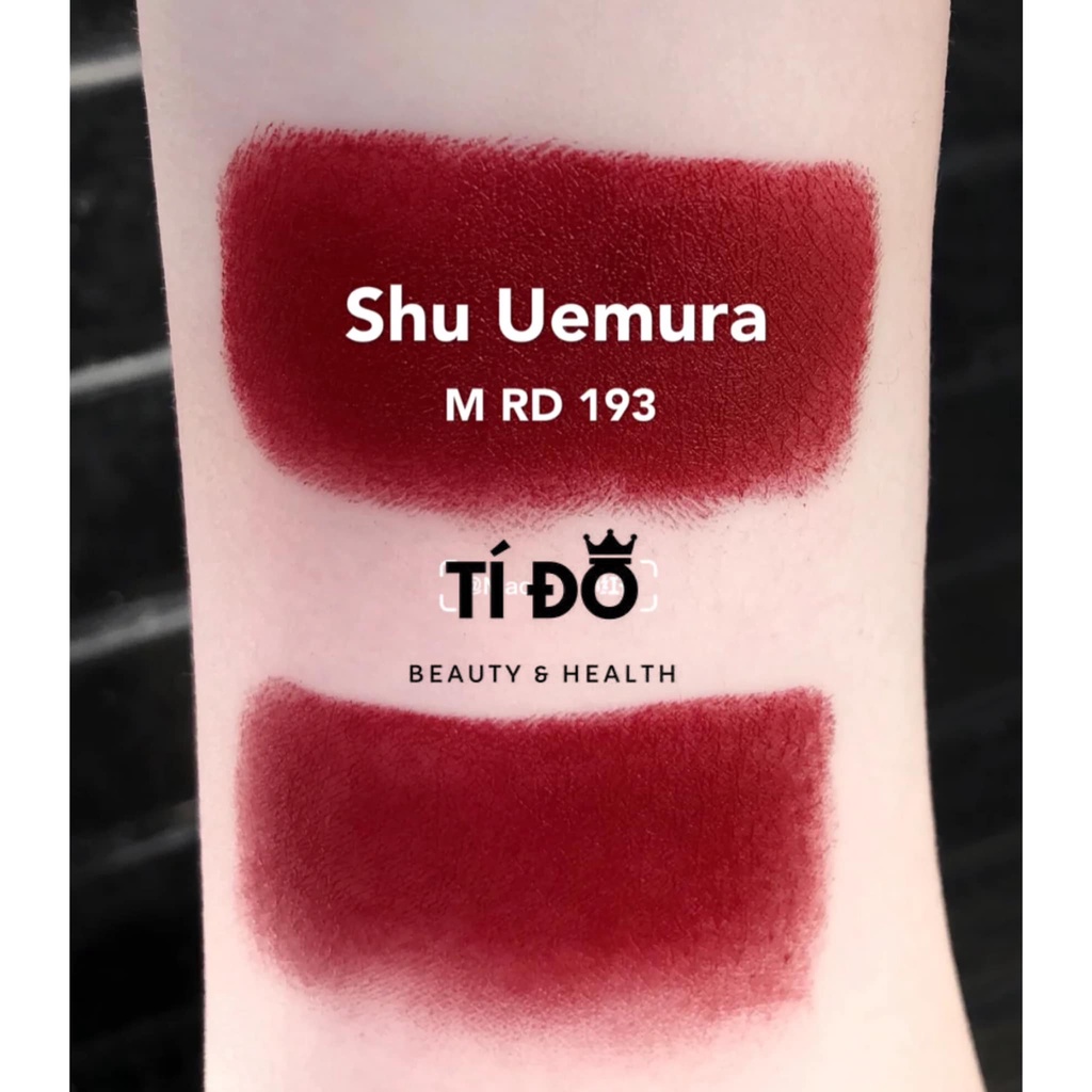 SHU UEMURA - Son Thỏi VỎ ĐEN Rouge Unlimited Matte Lipstick