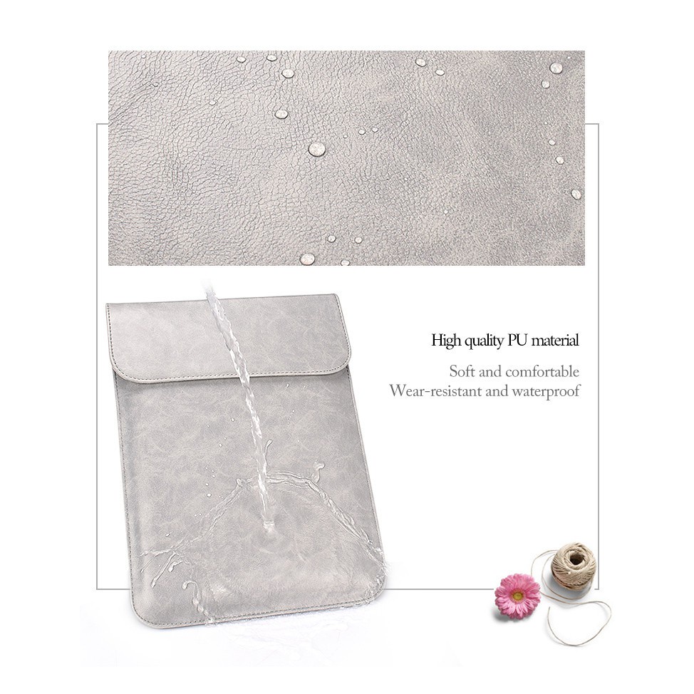 Baona/ RT Túi đựng bảo vệ laptop cho Surface Thinkpad Air Pro Acer Dell 13 14 15 inch