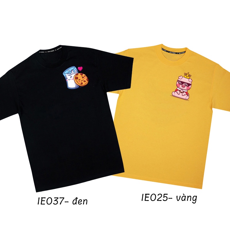 Áo Thun Cotton Cute Unisex Nam Nữ Dễ Thương giá rẻ