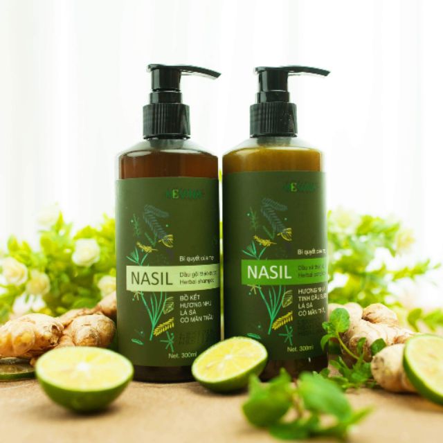 COMBO DẦU GỘI/XẢ NASIL