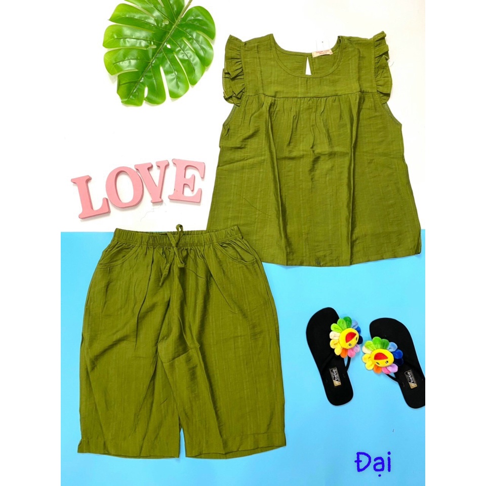 Bộ lửng vải xô thời trang