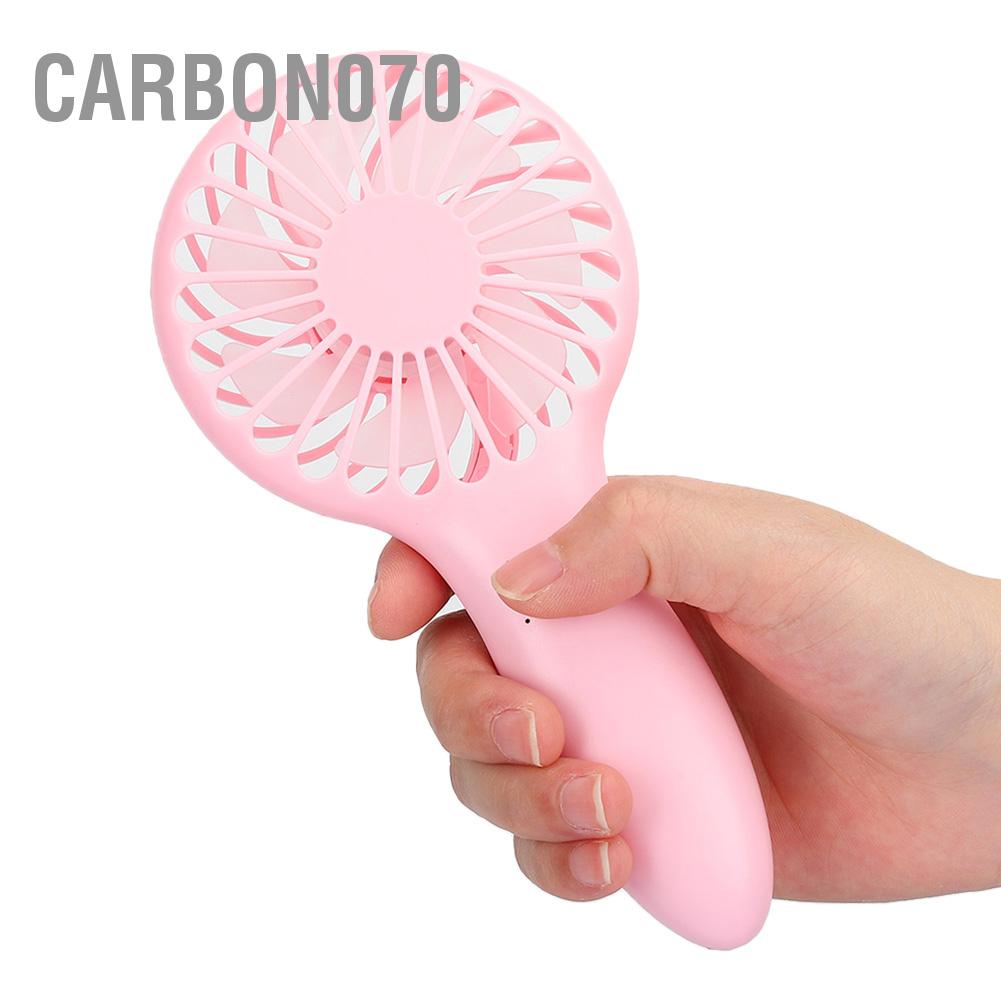 Quạt điện cầm tay nhỏ nhắn để bàn có 3 mức độ gió di động dùng cho văn phòng và tại nhà