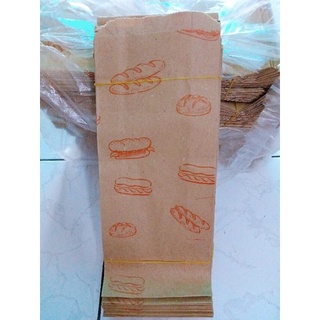 100 Túi giấy đựng bánh mì truyền thống greenkios