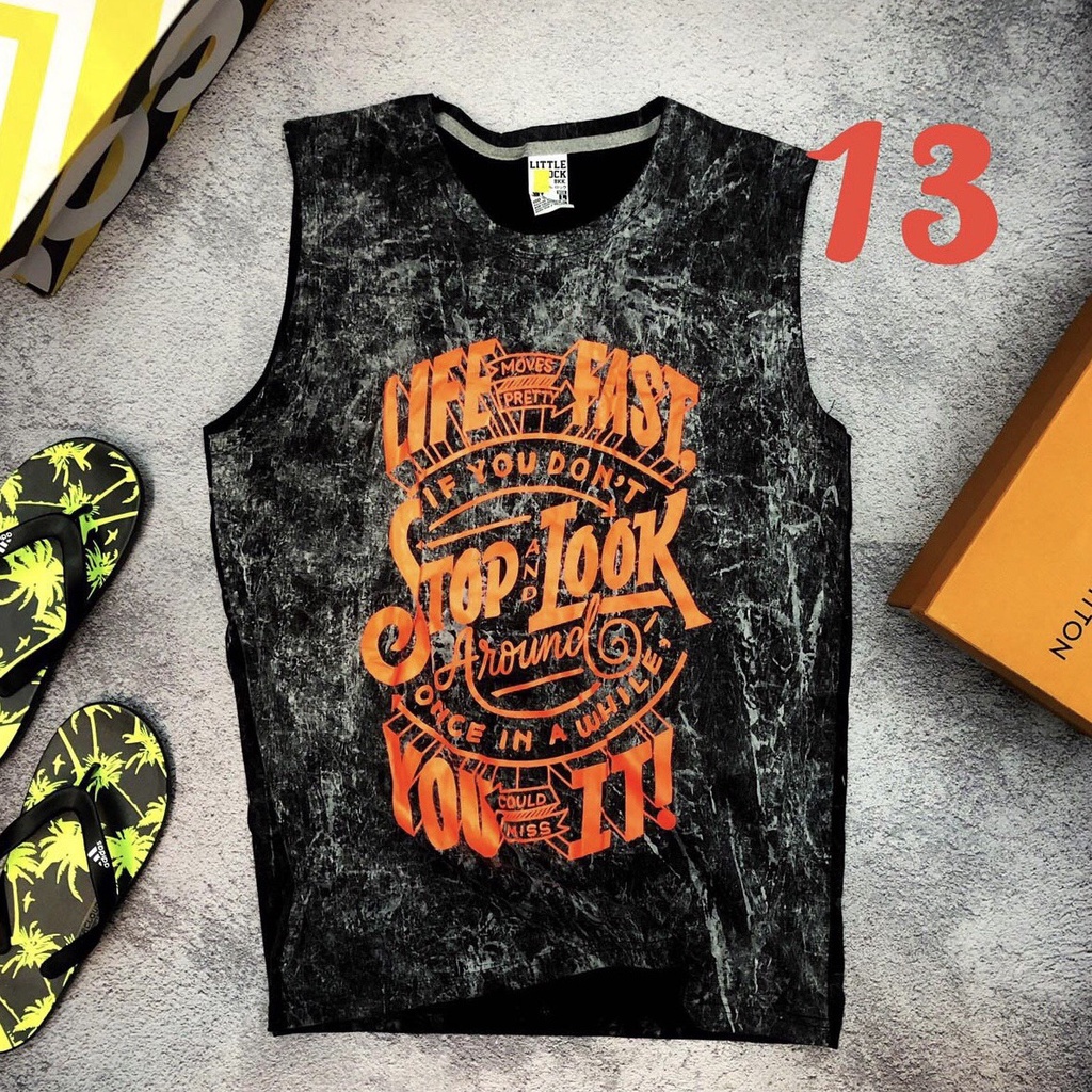 Áo tanktop gym bigsize nam sát nách ba lỗ thể thao cotton cao cấp SNTL 32