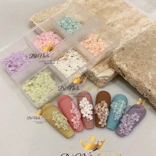 Charm nail , set charm hoa nhí mix 6 mẫu