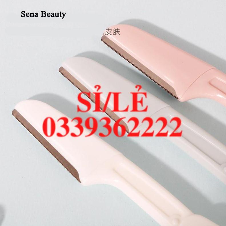 [ CHÍNH HÃNG ] Set túi 3 dao tỉa lông mày Kazhedie Beauty Professional Sena Beauty  HAIANHSHOP