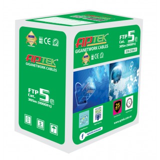 Cáp mạng aptek cat.5e ftp cca 305m