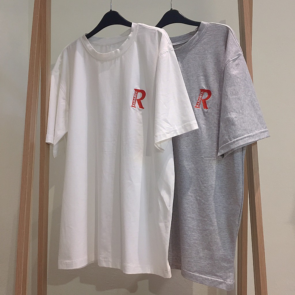 Áo Phông Cotton Unisex Nam Nữ thêu Hàng Thiết kế